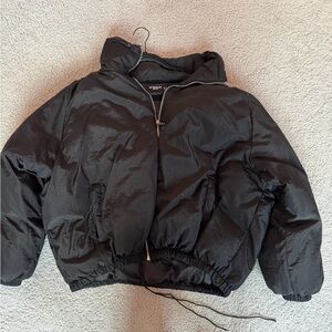 PrettyLittleThing Black Puffer Jacket